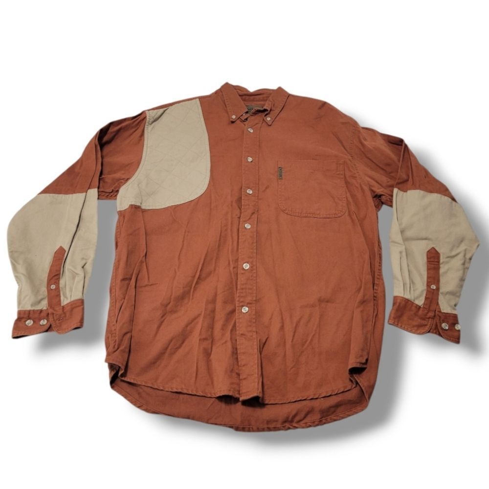 Magellan Sportswear Shirt Size Large L Heavyweight Button Down Long Sleeve Shirt